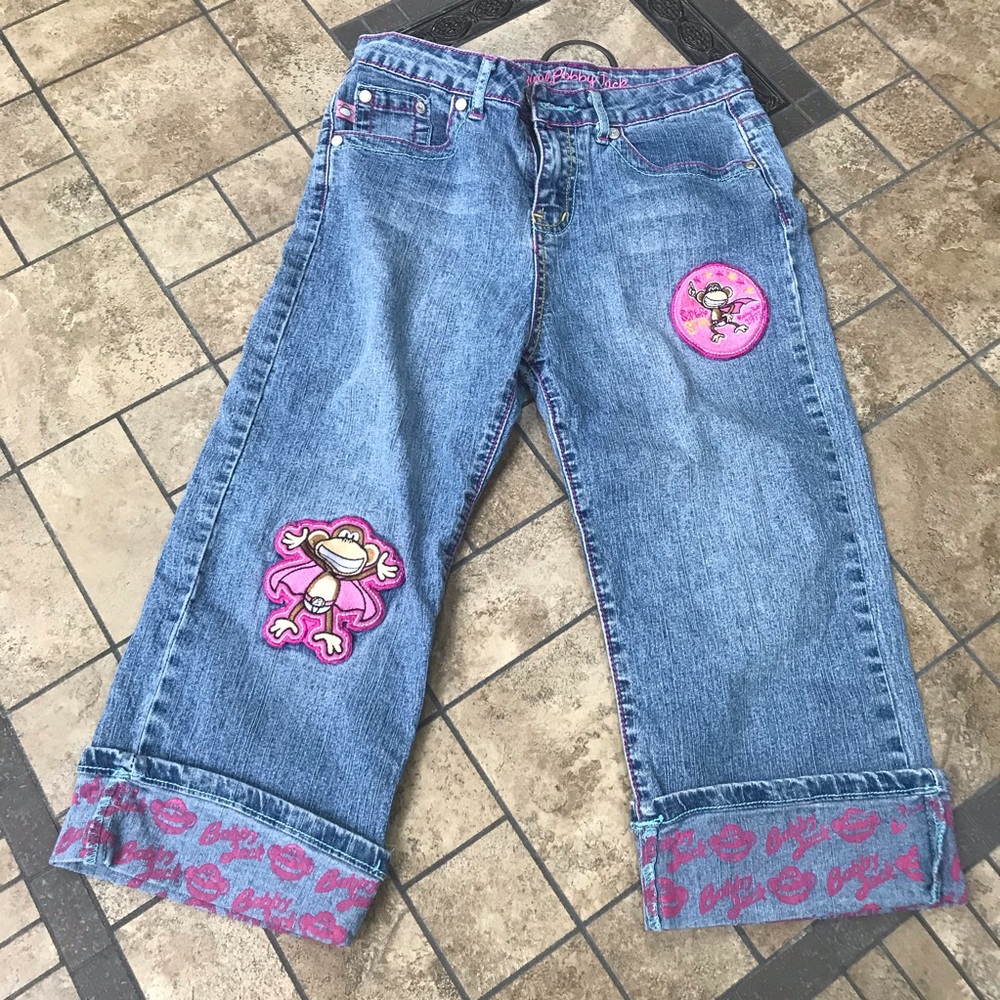 Vintage Bobby Jack Monkey Capri Denim Jeans